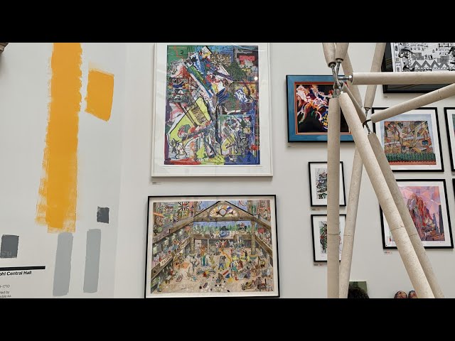 London Contemporary Art Exhibitions - Royal Academy of Arts Summer Show 2024, pt.3, Mayfair London