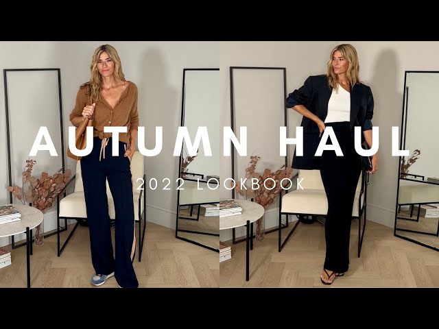 AUTUMN HAUL AND LOOKBOOK  | Effortless Style Outfits