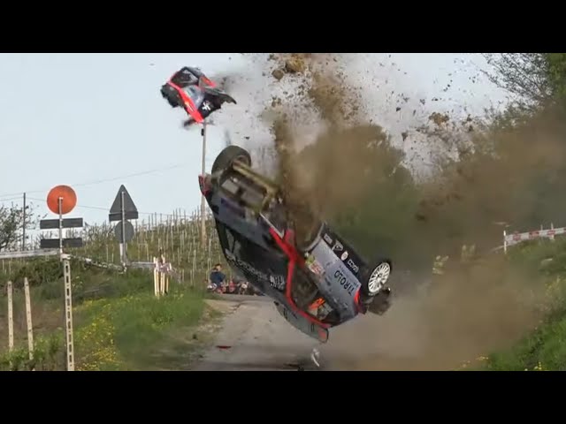 Rally Alba Regione Piemonte 2024 | JUMPS & BIG CRASHES!