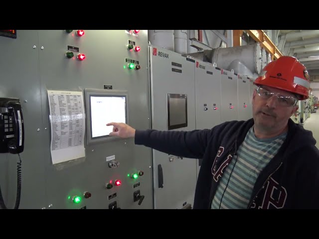 Inside Tour of Mactaquac Dam in New Brunswick