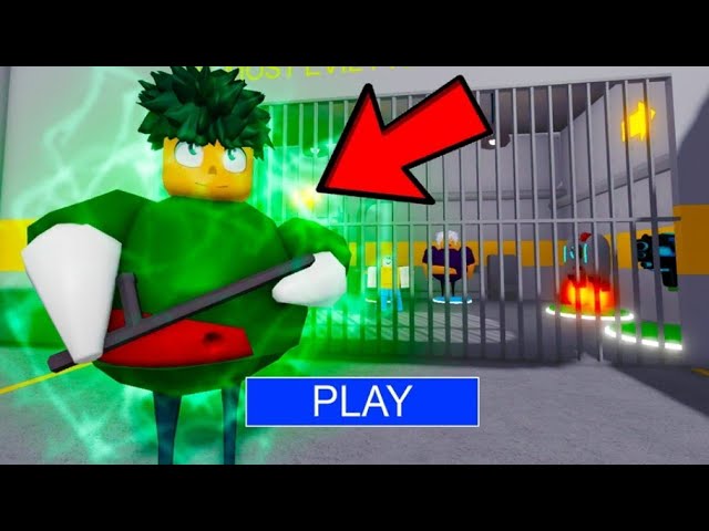 DEKU PRISON RUN VS POMNI OBB GAMEPLAY #roblox #scaryobby #gaming #obby #viralvideo #ytshorts #shorts