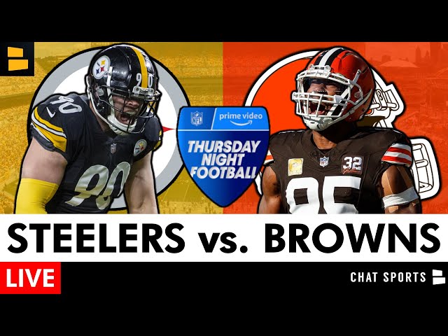 Steelers vs. Browns Thursday Night Football Live Streaming Scoreboard, NFL Week 12 On Amazon Prime