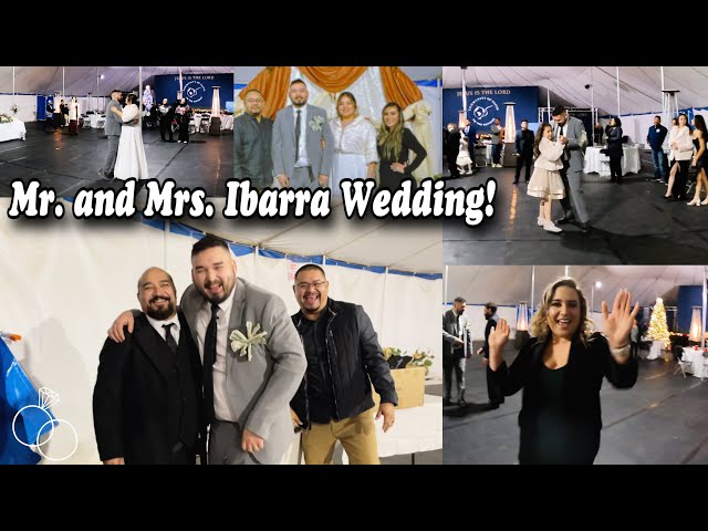 Mr. & Mrs. Ibarra wedding! **emotional** (Vlogmas Day 21) Autism Royalty Family