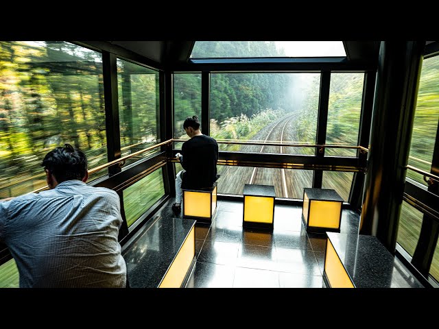 Japan's Old Steam Locomotive Train Travel in the Countryside - Niigata to Fukushima