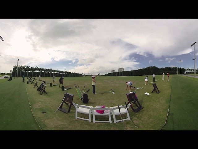 3D 360 VR - Jim Mclean Golf Lesson at Doral Miami