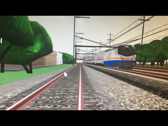 Amtrak 662 leads northeast regional night owl (roblox)