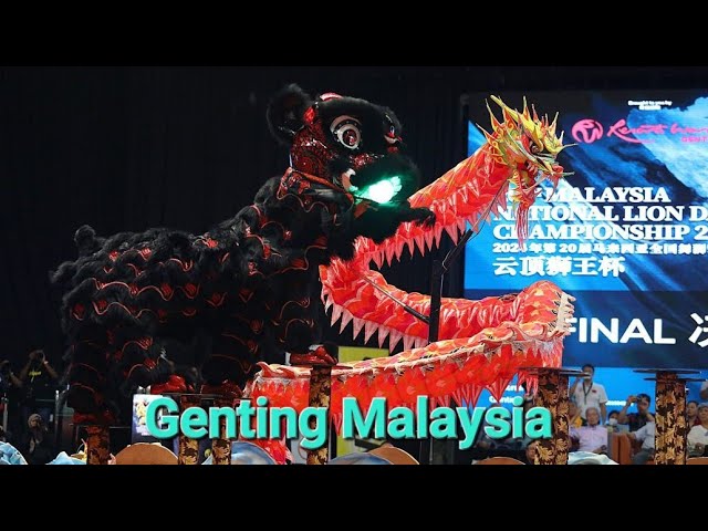 Championship  Genting Malaysia Lân Sư Nhào Lộn Mai Hoa Thung 2024 #TKLLionDance #舞獅