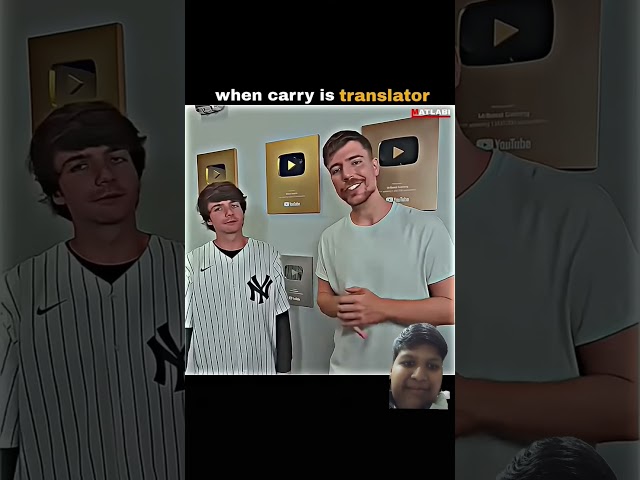 OG carryminati read the line of Mr beast