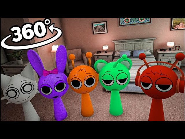 Incredibox Sprunki Into YOUR house   VR 360°  #2