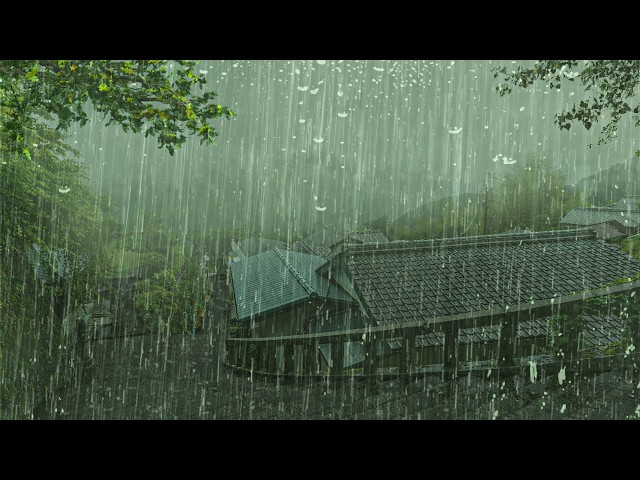 The Best Sound of Rain makes you Fall Asleep after 3 Minutes - Rain sounds for Sleeping, Relax, ASMR