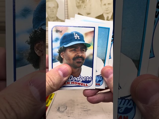 Let's Rip a 1989 Topps Baseball Card Wax Pack #rippingwax #packripping #baseballcards