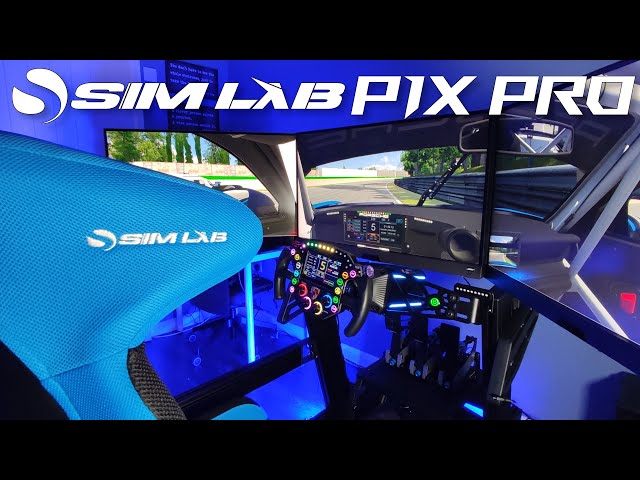 One of the BEST Sim Racing cockpits, just got BETTER! | Checking out the Sim-Lab P1X Pro