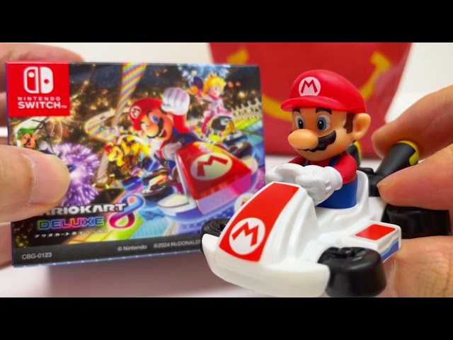 Mcdonald's Japan New Sweets Pudding Cake and Mario Kart Collaboration