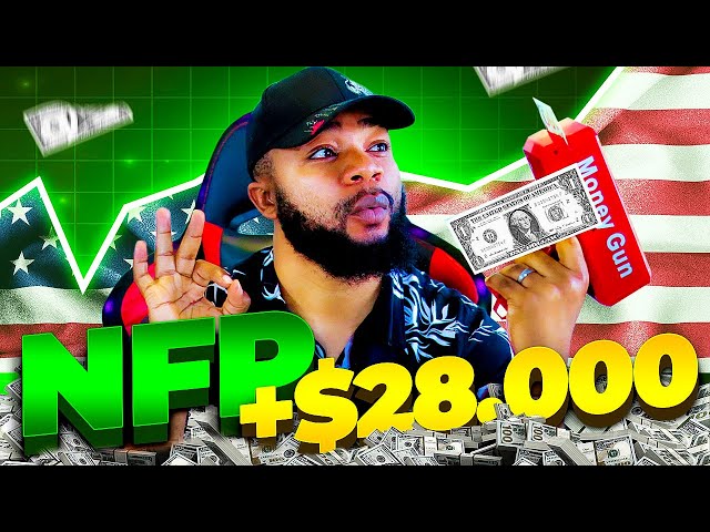 How I Made $28000 Live Trading NFP | Profit Withdrawal Confirmed