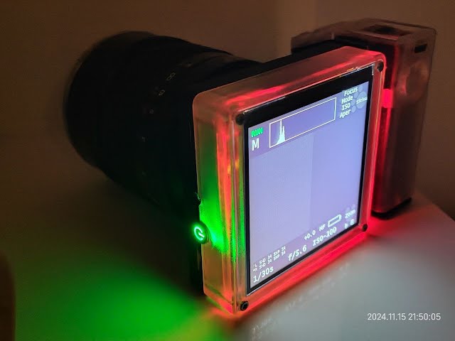 DIY Full-frame Camera "Sitina 1" Nov 2024 Progress / Photo Update