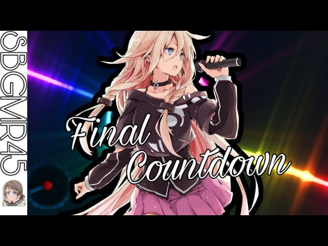 Nightcore - Final Countdown (Remix) - Lyrics