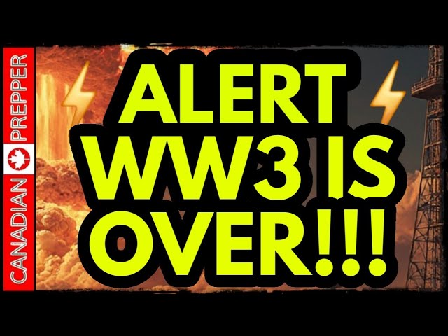 ⚡ALERT: GREAT NEWS! CIVIL WAR AVERTED! WW3 CANCELLED! ECONOMY FIXED! STOP PREPPING!