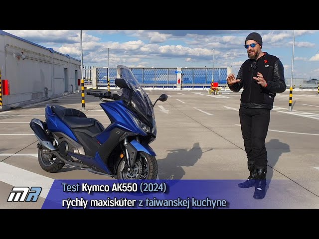 Kymco AK550 (2024) - rýchly maxiskúter z taiwanskej kuchyne - motoride.sk