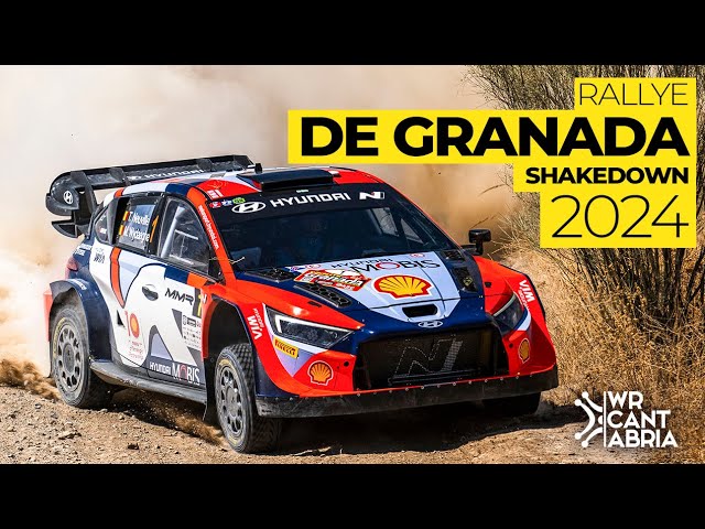 Rally de Granada 2024 | Shakedown | Jumps & Show