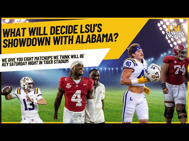 LSU loses OL for Alabama game | Matchups that will DECIDE if Tigers win