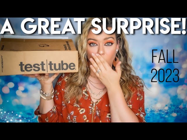 Test Tube Beauty Fall 2023 Unboxing + Coupon Code | 1 ITEM PAYS FOR THIS BOX!