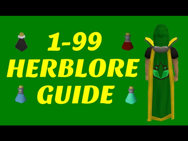 [RS3] ~ 1-99 Herblore Guide ~ Cheapest and Best Way ~ 2014