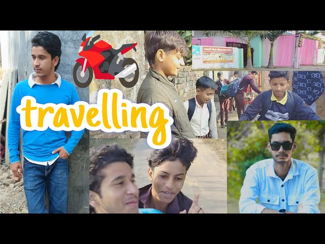 TRAVELLING BIKE 🏍️ SEEN PE SEEN HO RHA H 😅#travel#travelvlog#traveling #vlog #vlogvideo#travel#feed