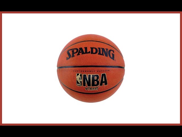 Spalding NBA Street Basketball Review