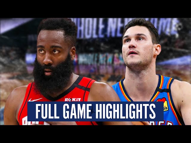 OKC at ROCKETS - FULL GAME HIGHLIGHTS | 2019-20 NBA PLAYOFFS