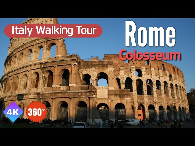 Step into History: A 10-minute Narrated Walkthrough of the Colosseum! | Italy | 3D Video