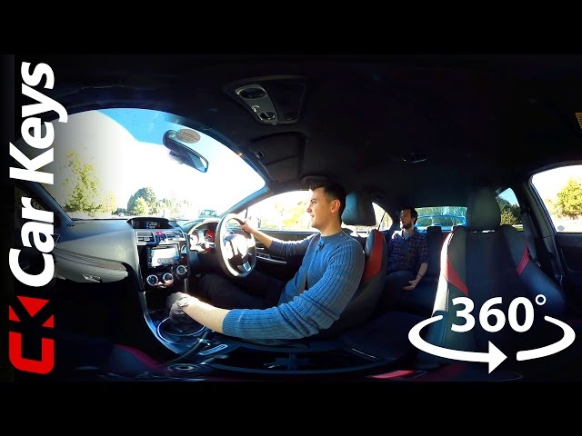 Subaru WRX STi 360 Video Ride Along - Car Keys