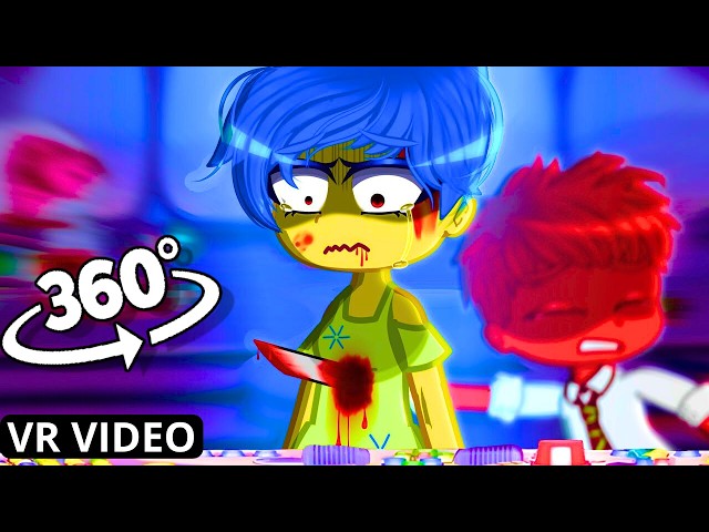 360 VR ✨ | Joy Went Insane…. She Lost Control | Outside In | Inside Out 2 | Gacha