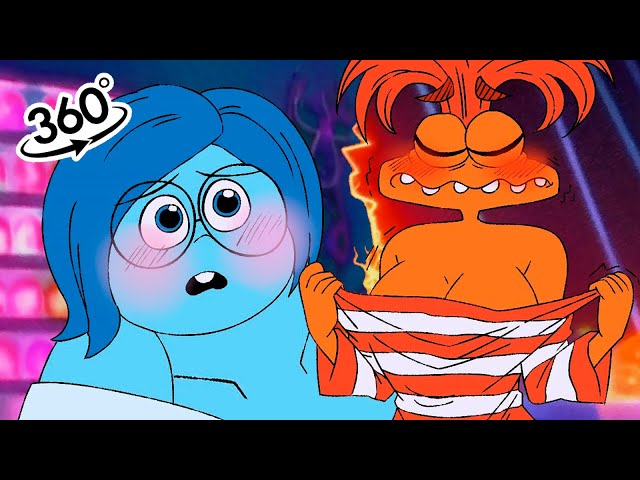 Fear and Anxiety pt2┃Inside Out 2 (Intensamente 2) Comic Dub 360° VR