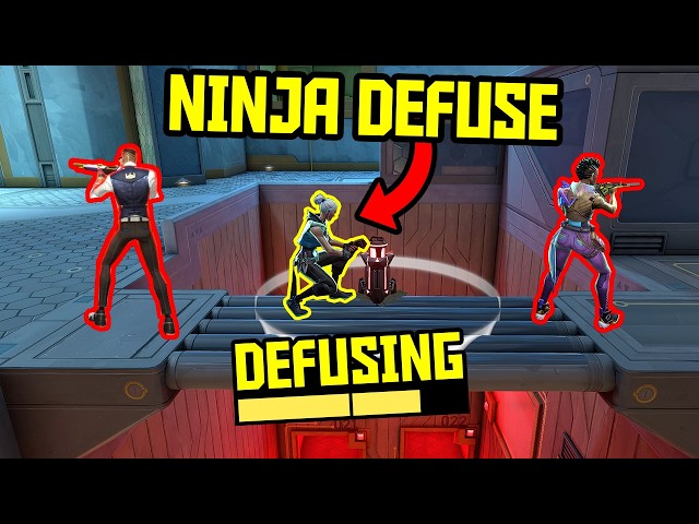 NINJA DEFUSES that will play in their head rent free...