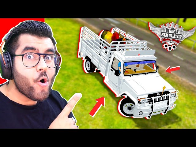 🐂 BULL Delivery with Mahindra Bolero in BUS SIMULATOR | Part 3 😂 | Hitesh KS