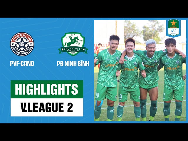 Highlights: PVF-CAND - Phù Đổng Ninh Bình | Đẳng cấp vượt trội, hiệp 1 định đoạt trận đấu