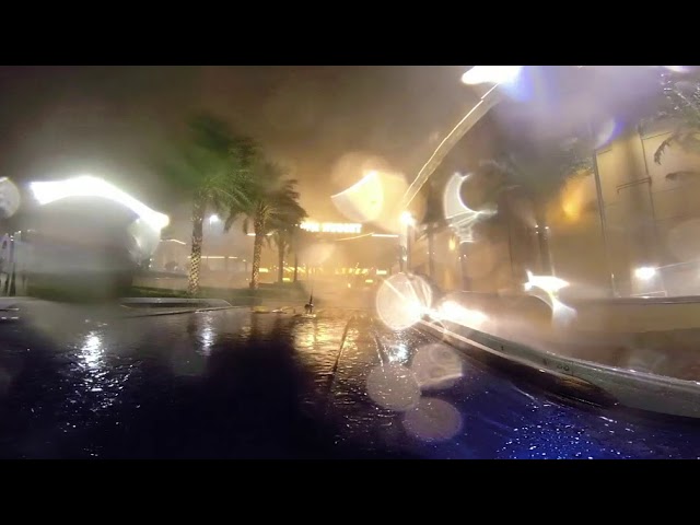 Storm chaser reports from eyewall of hurricane in waist-deep floodwater 360