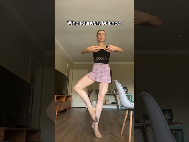 POV: When Dancers Balance #ballet #dancer #biancascaglione #shorts