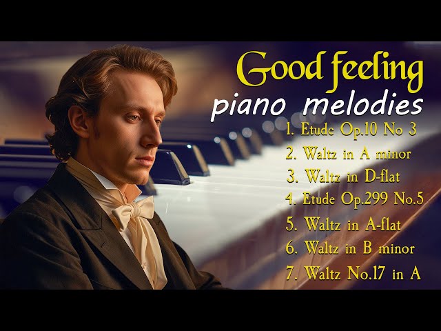 The best piano melodies you've never heard: relaxing sounds that release you from stress by Chopin..