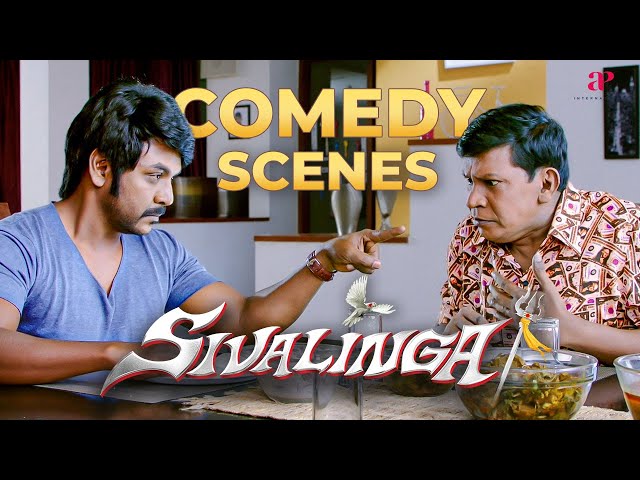 Shivalinga Comedy Scenes | The comedic mayhem of Vadivelu as Pattukunjam | Raghava Lawrence