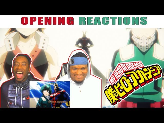 My Hero Academia - Openings 1-5 {REACTION}