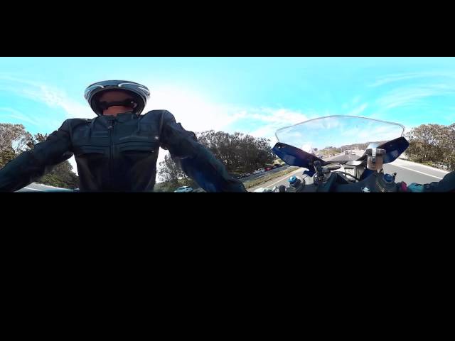 360 Video on a Motorcycle!