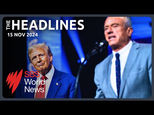 Trump picks vaccine sceptic RFK Jr for health secretary | US hands Lebanon draft ceasefire proposal