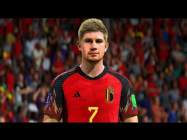 FIFA 23 - Belgium vs Canada - FIFA World Cup 2022 - Group F | PS5 | 4K  #fifa23 #worldcup2022