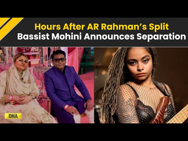 AR Rahman News: Bassist Mohini Dey Announces Separation From Husband Hours After AR Rahman’s Divorce