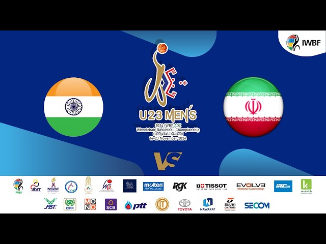 Game 17 | India vs Iran | 2024 IWBF U23 Asia Oceania Championships