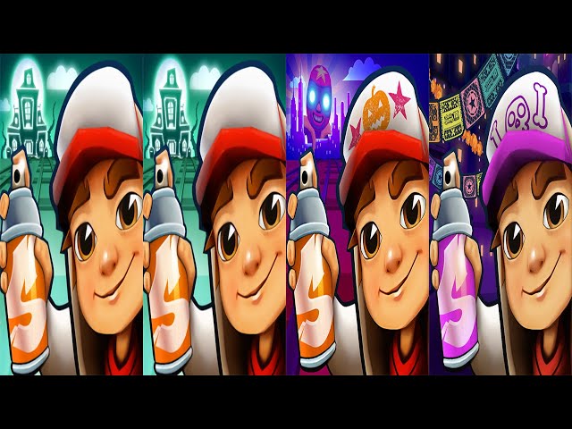 Subway Surfers Halloween 2024+Halloween 2023+Halloween 2022+Halloween 2021