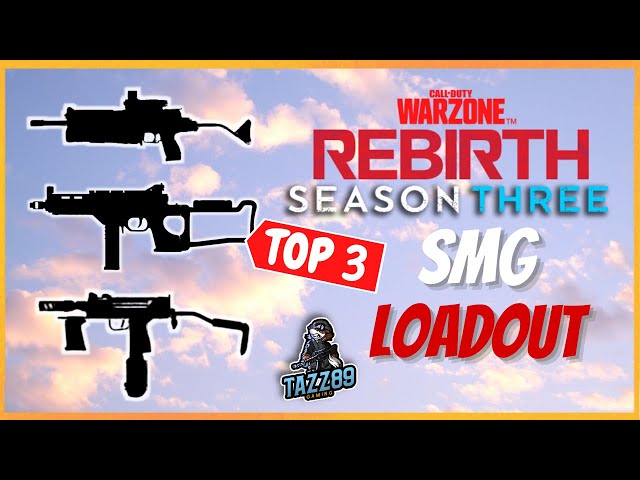 Top 3 SMG Warzone Rebirth Island | TOP SMG Loadout Warzone | Top SMG Warzone | META SMG Warzone