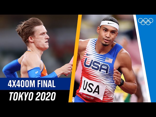 🇺🇸 The USA prove their DOMINANCE once again | Full Men's 4x400m final at Tokyo 2020