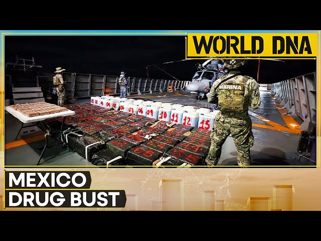 Mexico Drug Bust: Navy Seizes Drugs Worth More Than $100 Million | World DNA | WION